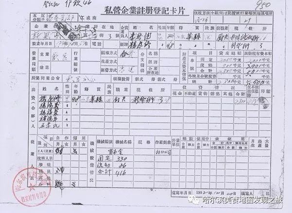 60年前档案资料重现 还原六合顺创始人身世