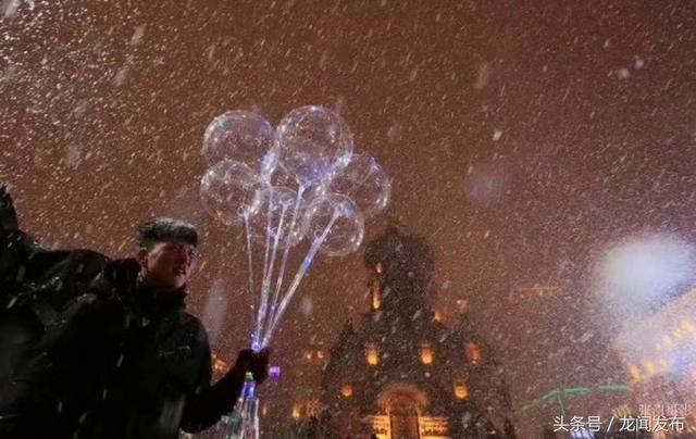 哈尔滨下雪了，空气特清新 ！美景，  如童话般的世界