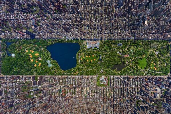 俯瞰全球10个知名城市，看到西安我惊呆了！
