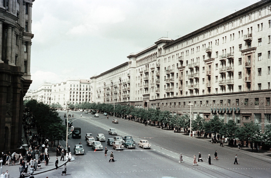 图集：1950年代的莫斯科【2】 - 沉默的麻雀 - 沉默的麻雀的博客